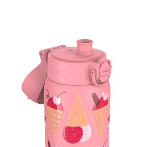 Термо бутилка за вода Ion8 Print, метална, 320ml, СЛАДОЛЕД