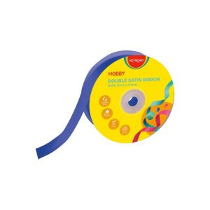 Лента Keyroad KR990031, 25м, сатен, Син