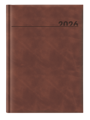 Календар-бележник Castelli Chia 894 A5, 2026, кафяв