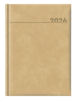 Календар-бележник Castelli Chia 894 A5, 2026, кремав