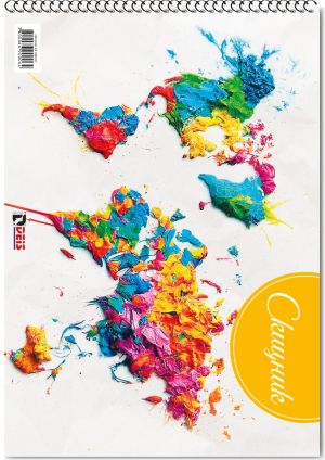 Скицник със спирала Deis А4, 20 листа, офсет