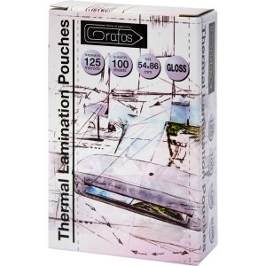 Фолио за ламиниране Grafos,54/86мм,125микр, 100л