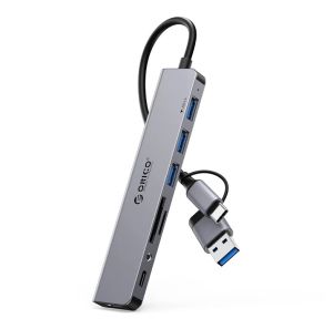 Компютърен аксесоар USB HUB Orico 8xUSB3.0/2.0 USB-C/A