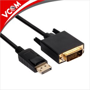 Кабел VCOM Display port M - DVI(24+1) M 1.8м