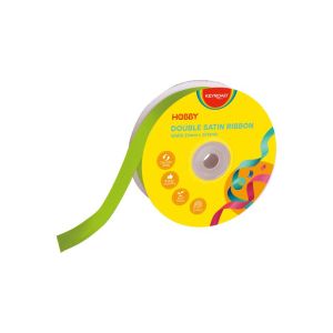 Лента Keyroad KR990031, 25м, сатен, Зелен