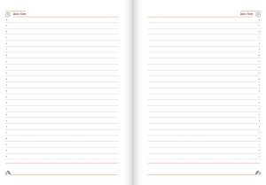 Бележник КБ 21, А5, 336 страници, ламинат, зелен дизайн