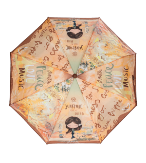 Автоматичен сгъваем чадър Anekke, асорти