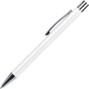 Комплект Oslo, химикалка и автоматичен молив, БЯЛ