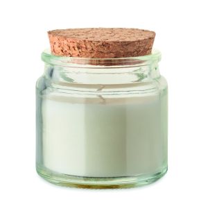 Ароматизирана свещ в бурканче, 70g, бежова