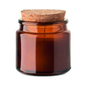 Ароматизирана свещ в бурканче, 70g, кафява