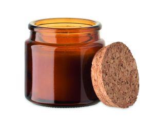 Ароматизирана свещ в бурканче, 70g, кафява