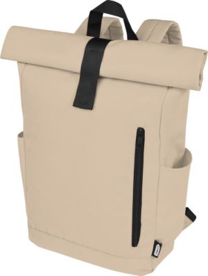 Раница Roll Byron, 41x28x11cm, бежова