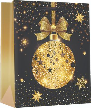 Подаръчна торбичка XMAS Large Deluxe, 75150, 26x32x12 cm