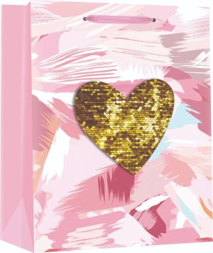 Подаръчна торбичка Deluxe Medium Valentine, 18x23x10cm