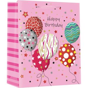 Подаръчна торбичка Deluxe Large Glitter HB, 26x32x12cm