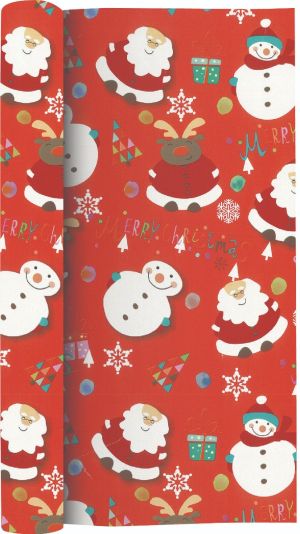 Опаковъчна хартия Creative, 200x70cm, XMAS Kids