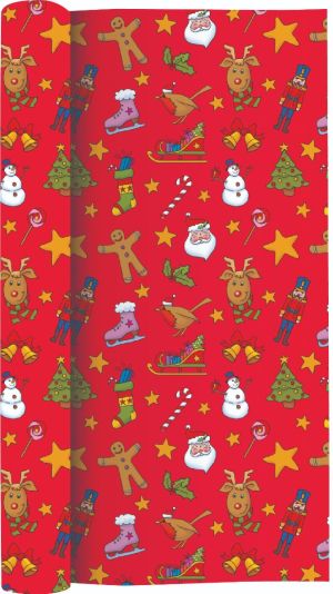 Опаковъчна хартия Creative, 200x70cm, XMAS Kids
