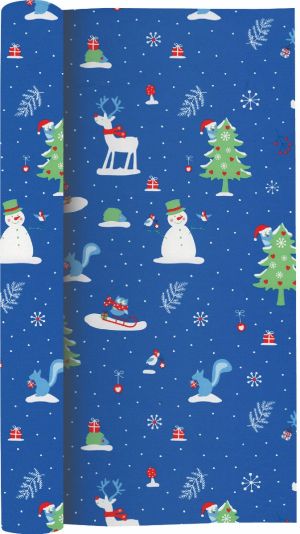 Опаковъчна хартия Creative, 200x70cm, XMAS Kids