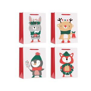 Подаръчна торбичка XMAS M, 71220, 17.8x22.9x9.8cm