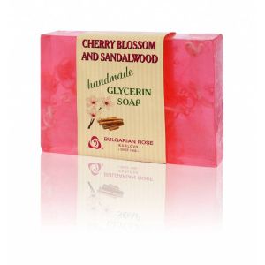 Глицеринов сапун Handmade Cherry/Sandal 70g