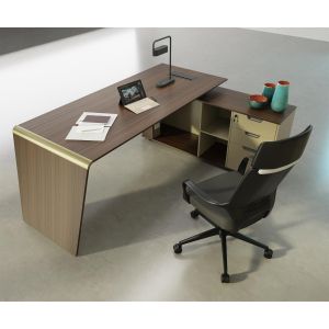 Директорски стол Force Black, текстил, Tilt механизъм, до 120 kg, черен