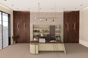 Директорски стол Force Black, текстил, Tilt механизъм, до 120 kg, черен