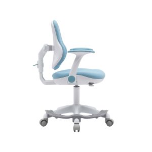 Детски стол RFG Ergo Cute White, текстил, до 100 kg, син