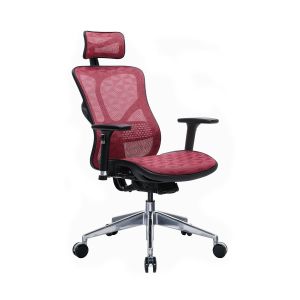 Ергономичен стол RFG TECH@STYLE, Multi-function механизъм, до 250 kg, червен