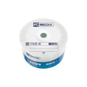 My Media DVD-R, 4.7 GB, 16x, 50 броя, фолирани