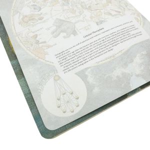 Paperblanks Тетрадка Celestial Planispere, A4, широки редове, 40 листа