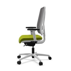 Ергономичен стол Rim Flexi FX1104 White, до 120 kg, зелен