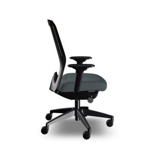 Ергономичен стол Interstuhl Every EV216, текстил, Synchronous механизъм, полиамидна основа, сив