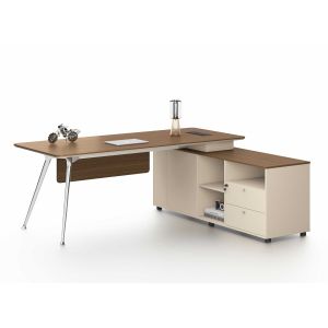 Бюро RFG Paris, 2000 х 1700 х 750 mm, ПДЧ 25 mm, орех и сиво