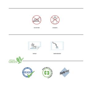 Изтривалка Olivo Cocco Joy - Home Sweet Home, кокосова, 40 х 60 cm