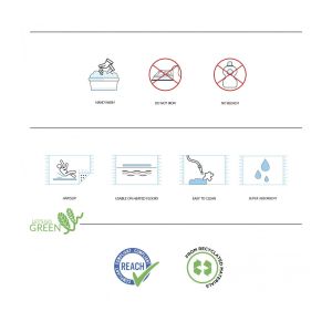 Изтривалка Olivo Cocco Natura, кокосови фибри, 40 х 65 cm