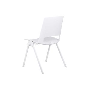 Посетителски стол RFG Sweet White, полипропилен, до 120 kg, бял, 4 броя в комплект