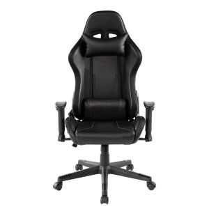 Геймърски стол RFG West, екокожа, полиамидна основа, до 130 kg, черен