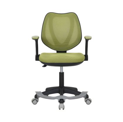 Детски стол RFG Sweety Black, меш, до 100 kg, зелен