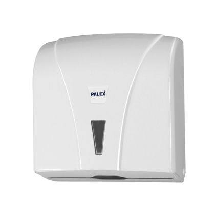 Диспенсър за кърпи за ръце Palex, бял, abs, за 300 кърпи, 27 x 11 x 27.5 cm