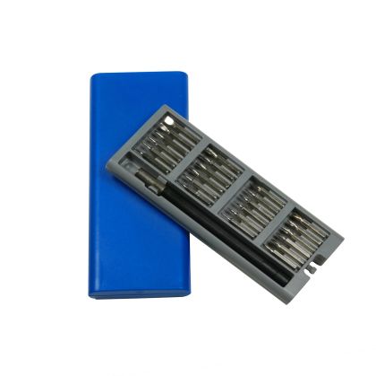 Office 1 Комплект отвертки Fix, 17 х 7 х 2 cm, в синя кутия