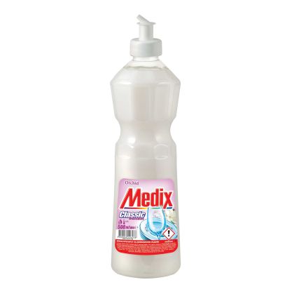 Препарат за миене на съдове Medix Classic, балсам, орхидея, 500 ml, бял