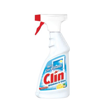 Препарат за почистване на стъкла Clin Citrus, с помпа, 500 ml