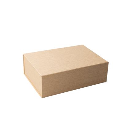 Office 1 Кутия Natural, с магнитно затваряне, сгъваема, 28 х 20 х 9 cm, кафява