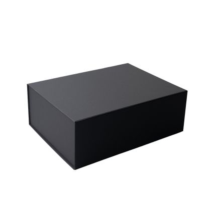 Office 1 Кутия Natural, с магнитно затваряне, сгъваема, 28 х 20 х 9 cm, черна