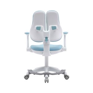 Детски стол RFG Ergo Cute White, текстил, до 100 kg, син
