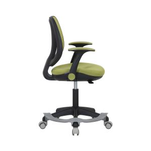 Детски стол RFG Sweety Black, меш, до 100 kg, зелен