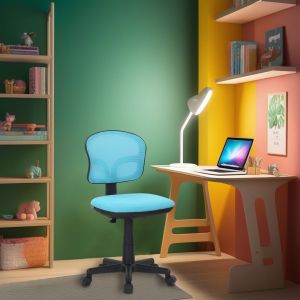 Детски стол RFG Honey Black, меш, до 100 kg, син