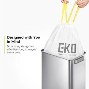 Торби за смет Eko, тип G, с връзка, 50-90 L, 10 броя