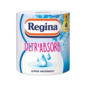 Кухненска ролка Regina Ultra Absorb, целулоза, трипластова, 1 брой, 220 къса