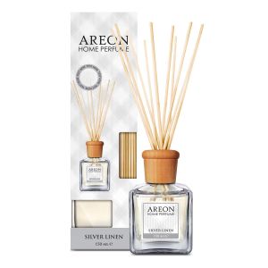 Ароматизатор Areon Home Perfume, пръчици, Silver Linen, 150 ml